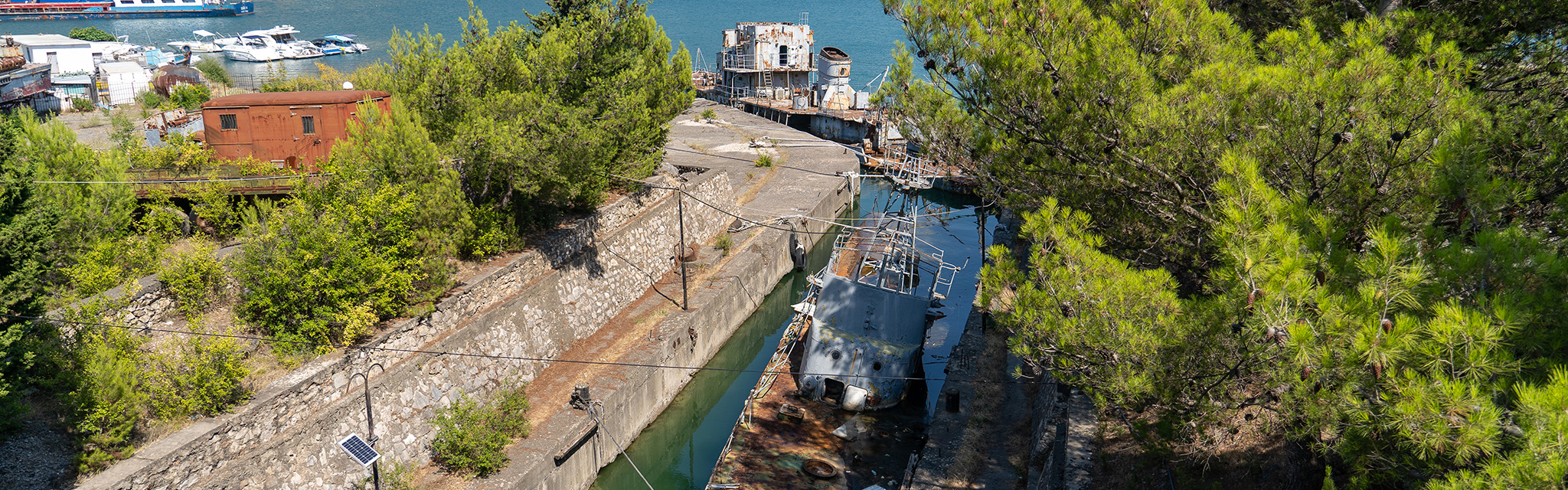 Alte Militärschiffe Titelbild